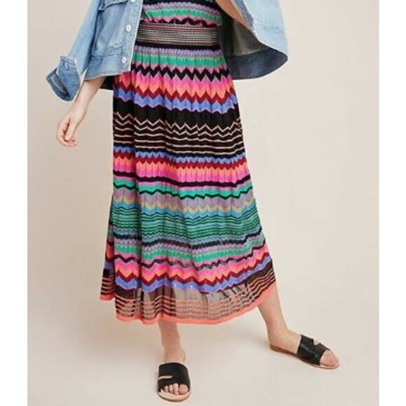 Anthropologie Aldomartins Midi Skirt Sz. XS - Picture 1 of 7